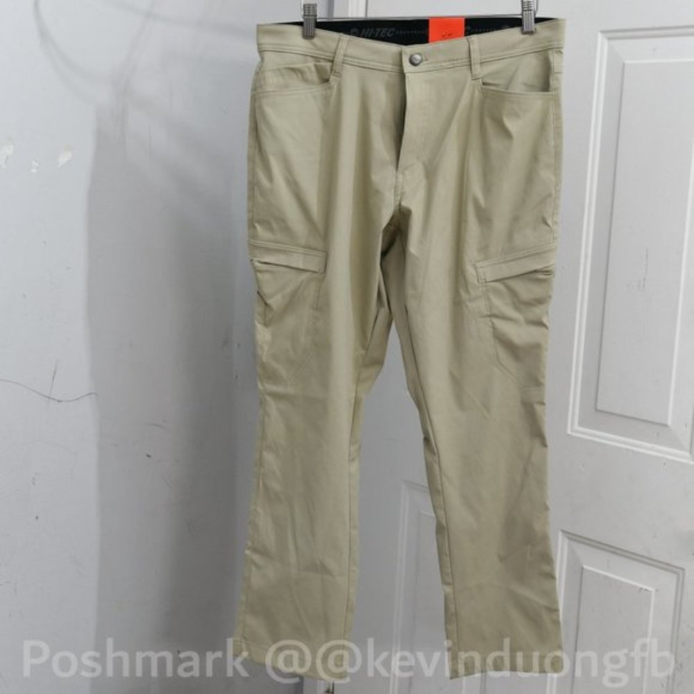 Tan  Men performance tech pant‎ HI-TECH
